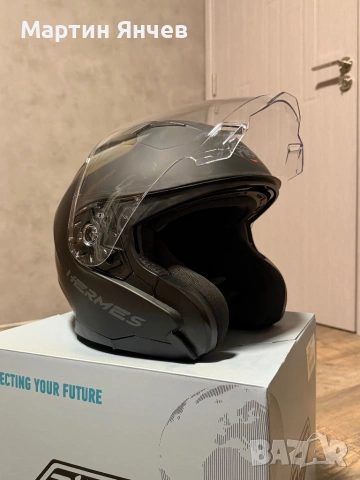 Каска Hermes Pilot, снимка 2 - Аксесоари и консумативи - 54129233