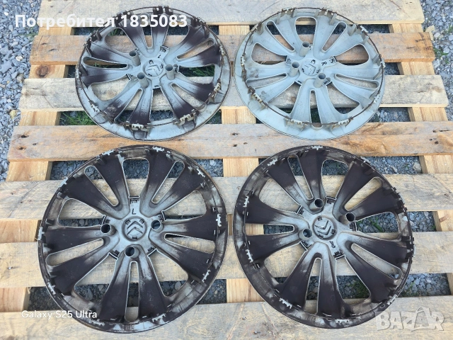 Оригинални тасове Citroen 16 цола, снимка 6 - Аксесоари и консумативи - 54666824