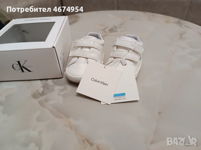 Чисто нови бебешки обувки Calvin Klein - №18, снимка 2 - Бебешки обувки - 55038744