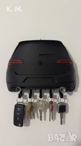Стенна закачалка за ключове Volkswagen Golf, снимка 2 - Аксесоари и консумативи - 55437987