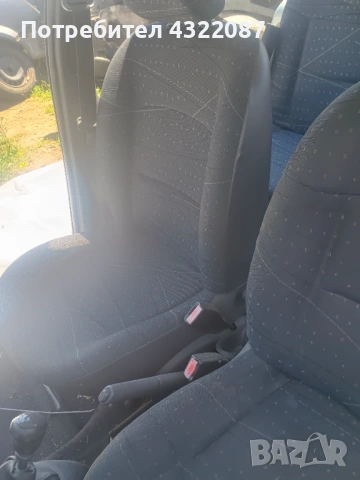  Седалки / Салон  4/5 врати Рено Клио 2 1.5 ДЦИ 65к.с 2003г. / Renault Clio 2 1.5 DCI , снимка 5 - Части - 54492421