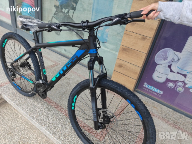 CROSS Велосипед 27.5" GRX 9 черен, снимка 3 - Велосипеди - 54645676