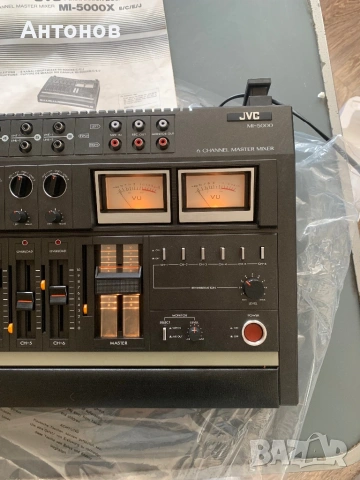 JVC MI-500 миксер, снимка 3 - Ресийвъри, усилватели, смесителни пултове - 54300880