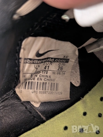 професионални бутонки Nike Mercurial Vapor X FG ACC номер 41 , снимка 8 - Футбол - 54756219