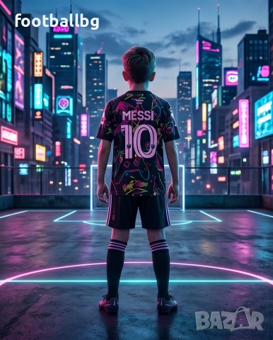 MESSI  💚⚽️ детско юношески футболни екипи РЕТРО екипи , снимка 3 - Футбол - 37864605
