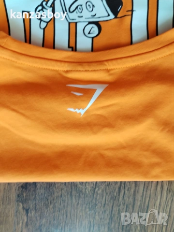 Gymshark Essential Oversized T-Shirt - мъжка фитнес тениска ЕЛАСТИЧНА XS, снимка 7 - Тениски - 54044022