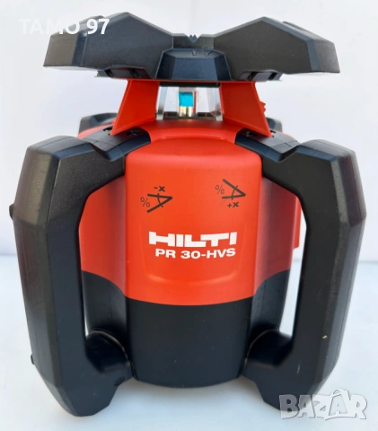 ТОП ЦЕНА! Hilti PR 30-HVS A12 - Ротационен лазер за употреба на открито перфектен!, снимка 4 - Измервателни инструменти - 54458596
