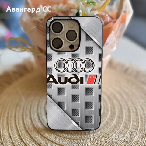 Силиконов Калъф за iPhone с лого Audi, снимка 17 - Калъфи, кейсове - 54611152