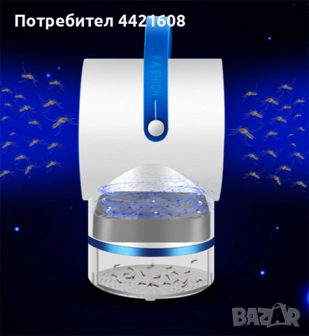 LED лампа против комари; Размер: , снимка 8 - Други стоки за дома - 54981626