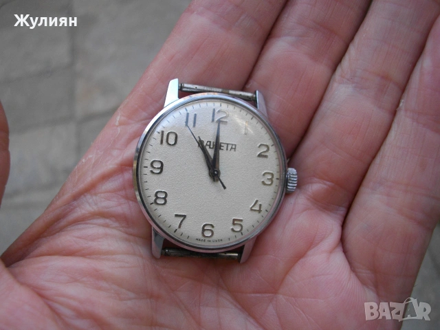 КОЛЕКЦИОНЕРСКИ ЧАСОВНИК РАКЕТА RAKETA , снимка 4 - Антикварни и старинни предмети - 55068022