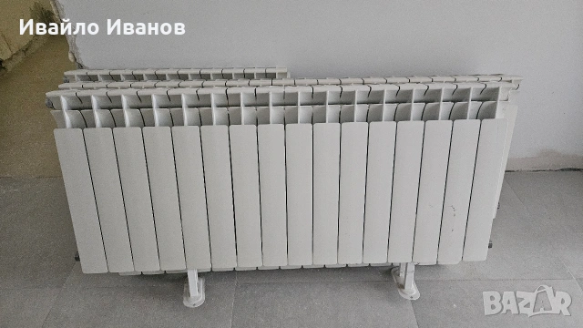 алуминиеви радиатори - H=600 мм... общо 77 глидера 
