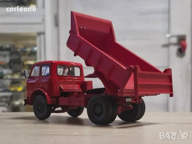 МАЗ 503 А самосвал 1970 - мащаб 1:43 на DeAgostini моделът е нов в блистер MAZ, снимка 10 - Колекции - 55567755