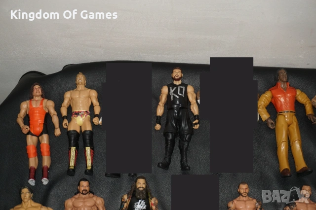 Кеч Фигури Lita/Test/D-Von Dudley ELITE/Samoa Joe/The Undertaker/Shane Douglas/The Miz/Seth Rollin, снимка 2 - Колекции - 54311788