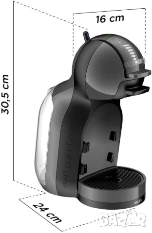 Кафемашина капсули Долче Густо Krups Dolce Gusto , снимка 3 - Кафемашини - 54466032