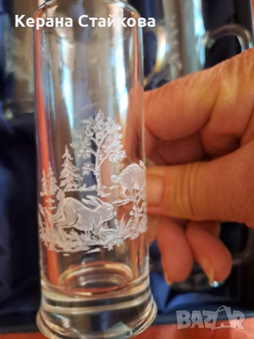 Комплект 6 чаши,за алкохол, снимка 5 - Сервизи - 54013747