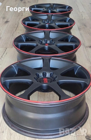 Джанти 17" 4х100/108, снимка 6 - Гуми и джанти - 54493691