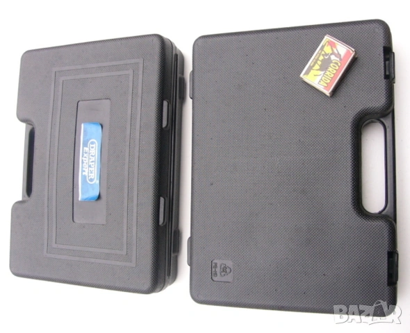 DRAPER К-т КУФАР Кутия за Пневматичен ЧУК СЕКАЧ ДЛЕТО КЪРТАЧ ПЕРФОРАТОР с Бутилка за Масло БАРТЕР, снимка 3 - Куфари с инструменти - 52013727