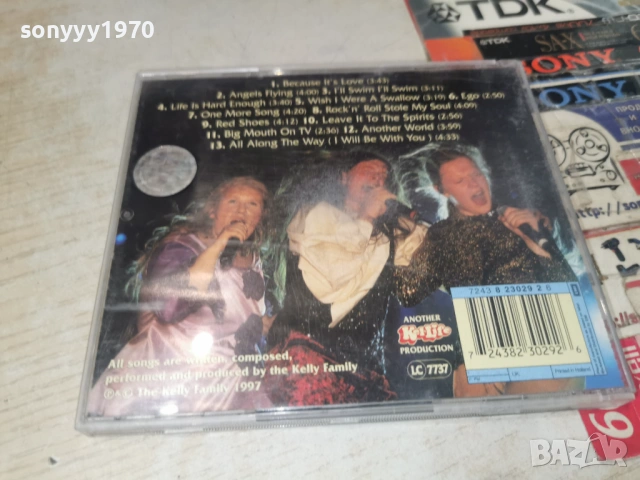 THE KELLY FAMILY CD-ВНОС GERMANY 3105261924H2E6R, снимка 13 - CD дискове - 54729717