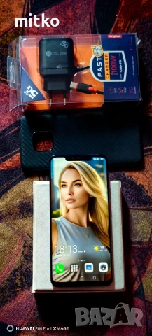 HUAWEI MATE 20 PRO-Перфектно състояние.Подаръци, снимка 4 - Huawei - 54542505