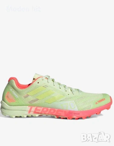 Оригинал! ADIDAS Terrex Speed Pro Trail Running Shoes Lime унисекс маратонки, снимка 5 - Маратонки - 54541948