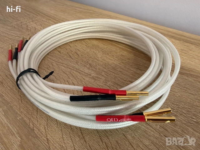 QED Reference Silver Anniversary XT / Кабели за тонколони, снимка 6 - Тонколони - 54784645