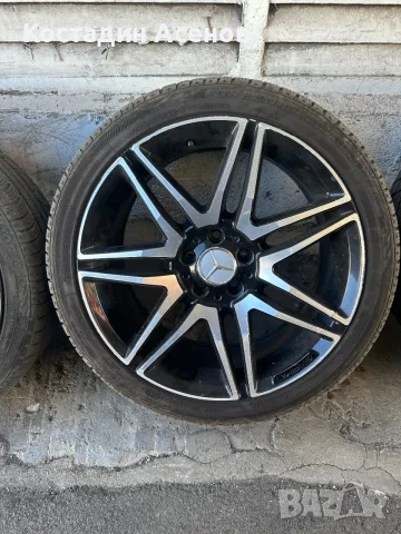 Продавам комплект 19” AMG джанти+ гуми дот 25 , снимка 3 - Гуми и джанти - 55482410