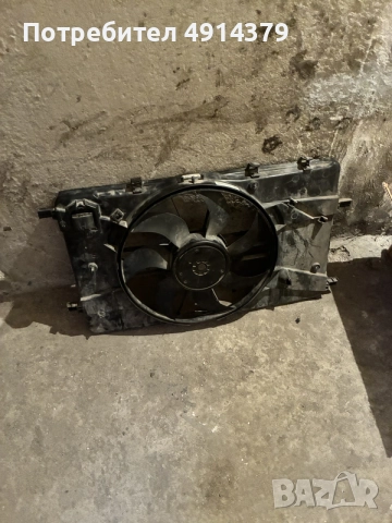 радяторна перка за опел астра джей 2011 г  1.7 cdti 125hp