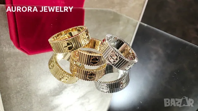 CARTIER Love Unlimited White Gold Дамски Пръстен, снимка 12 - Пръстени - 55703089