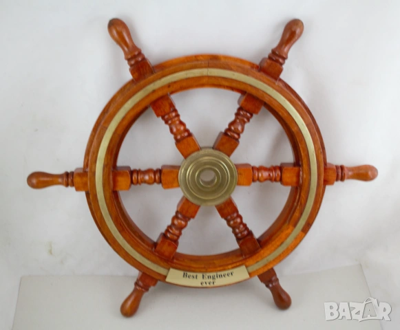 404 Корабен рул с месингов ринг.Размери-ф-46, снимка 2 - Колекции - 54030302