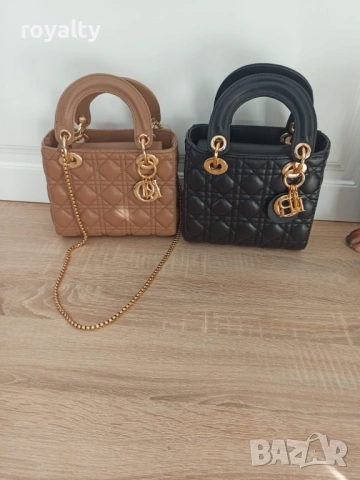 Christian Dior Нова Дамска Кожена Чанта Различни Цветове 