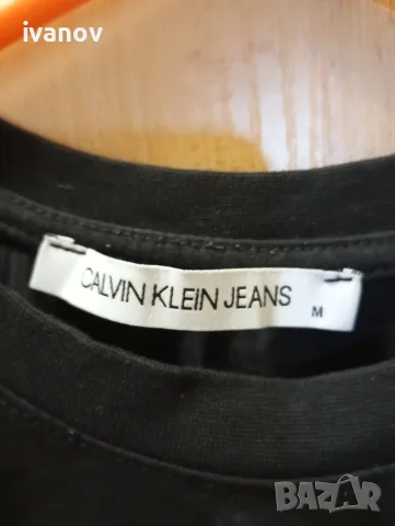 Тениска Calvin Klein размер М , снимка 3 - Тениски - 55507763