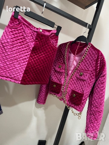 Пола и сако стил Chanel 