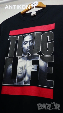 2Pac THUG LIFE Тениска, снимка 2 - Тениски - 54566429
