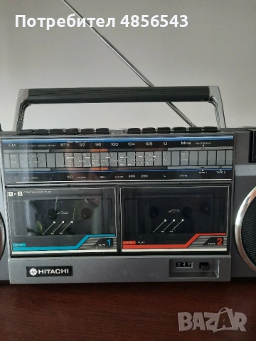 Hotachi TRK-W24E, снимка 2 - Радиокасетофони, транзистори - 54903334