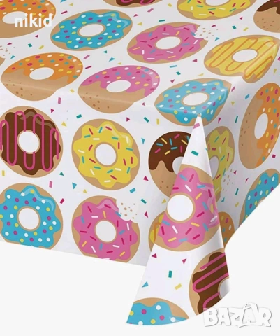 поничка понички найлонова покривка за парти рожден ден