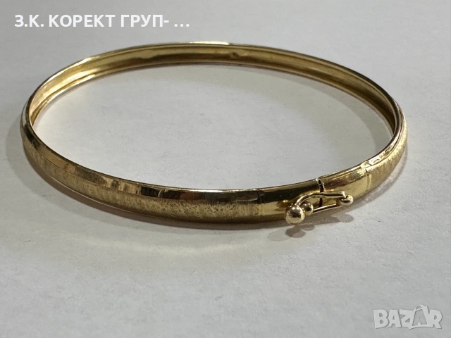 Златна дамска гривна 14K – 3.00гр, снимка 5 - Гривни - 55097555