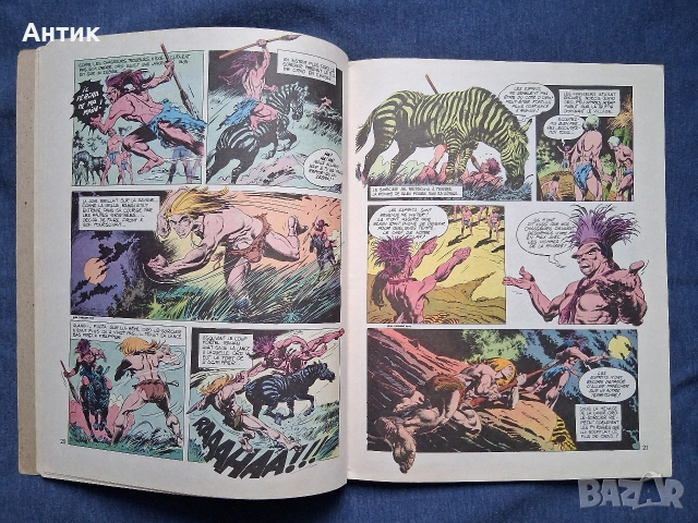 Стар Комикс Албум RAHAN / 1979 год., снимка 2 - Колекции - 54283475