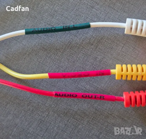 Кабел видео аудио In/Out –SCART, RCA plug 6x, снимка 3 - Приемници и антени - 55449460