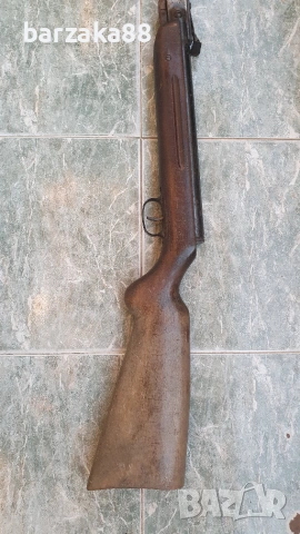 Стара въздушна пушка Burgo 4.5 cal, снимка 2 - Колекции - 55193972