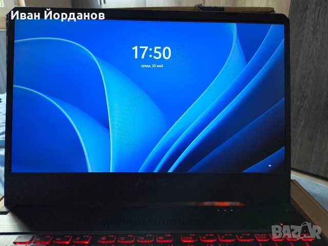 ASUS TUF Gaming FX505DT-HN540 – AMD Ryzen™ 7 3750H/ GTX 1650 / 15.6” – Запазен