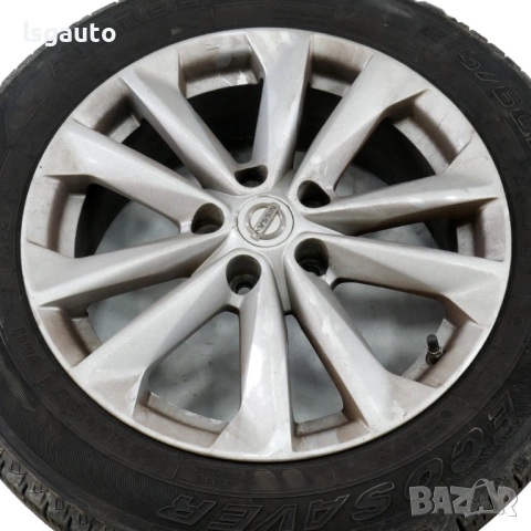 Алуминиеви джанти 5x114.3 с гуми R17 Nissan Qashqai II 2013-2021 ID: 160365, снимка 7 - Гуми и джанти - 54606586
