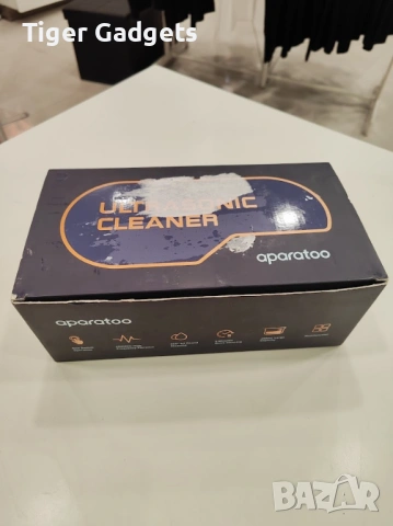 Aparatoo Ultrasonic Jewelry Cleaner 450ml – ултразвукова машина за почистване 45kHz с 4 режима, снимка 8 - Друга електроника - 54477500