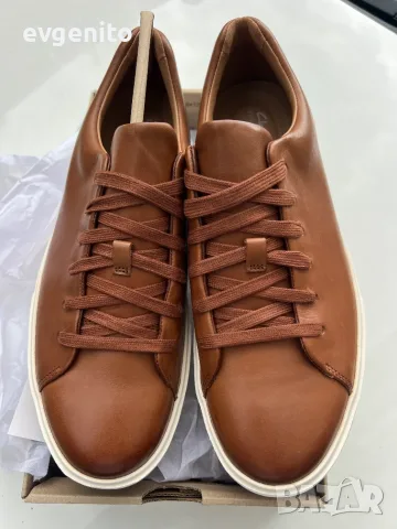 Clarks Una Costa Lace мъжки кожени обувки размер 43, снимка 4 - Ежедневни обувки - 55346398