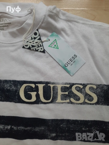 мъжка тениска на GUESS , снимка 2 - Тениски - 54923420