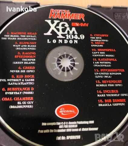 Оригинални дискове с компилации на хеви метъл музика , снимка 4 - CD дискове - 52118349