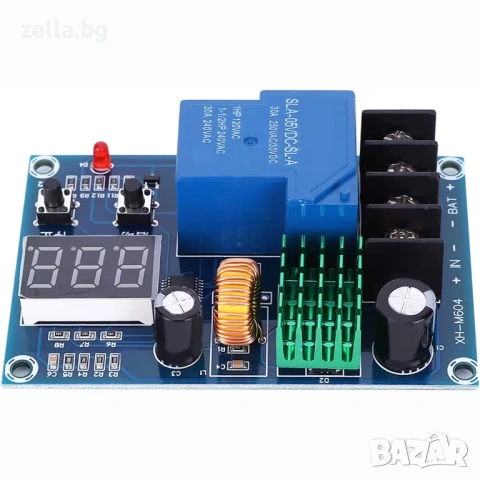 Соларен контролер XH-M604 12V-60V 30A PWM | Регулатор за зареждане на батерии за каравани 10079, снимка 9 - Друга електроника - 54656973