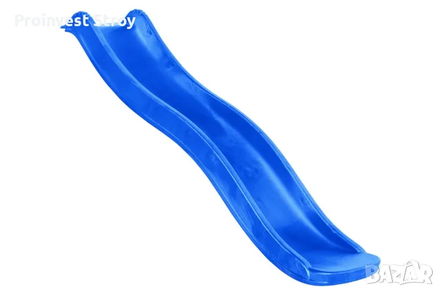 Улей единична вълна за детски пързалки и съоръжения АС0009 HDPE 175.3*38.9 см.,  H 0.90 м.