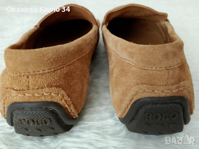 POLO Ralph Lauren мокасини велурени , снимка 6 - Мокасини - 54991052