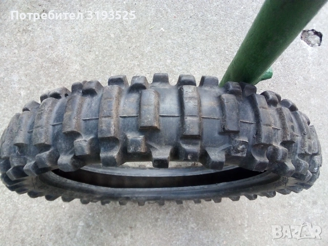 Кросова гума DUNLOP 110/90 R19 62M, снимка 2 - Гуми и джанти - 54894185