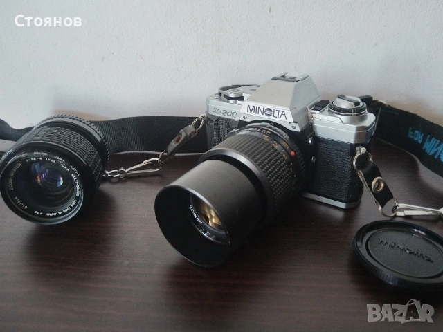 Камера MINOLTA X-300  Japan, снимка 17 - Фотоапарати - 54760880
